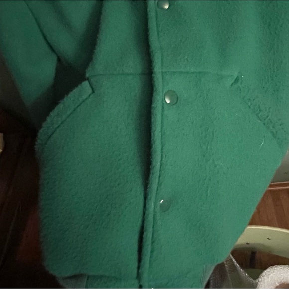 VINTAGE RARE SWINGSTER BOSTON CELTICS BUTTON UP WOOL JACKET SIZE L EUC - Picture 5 of 10